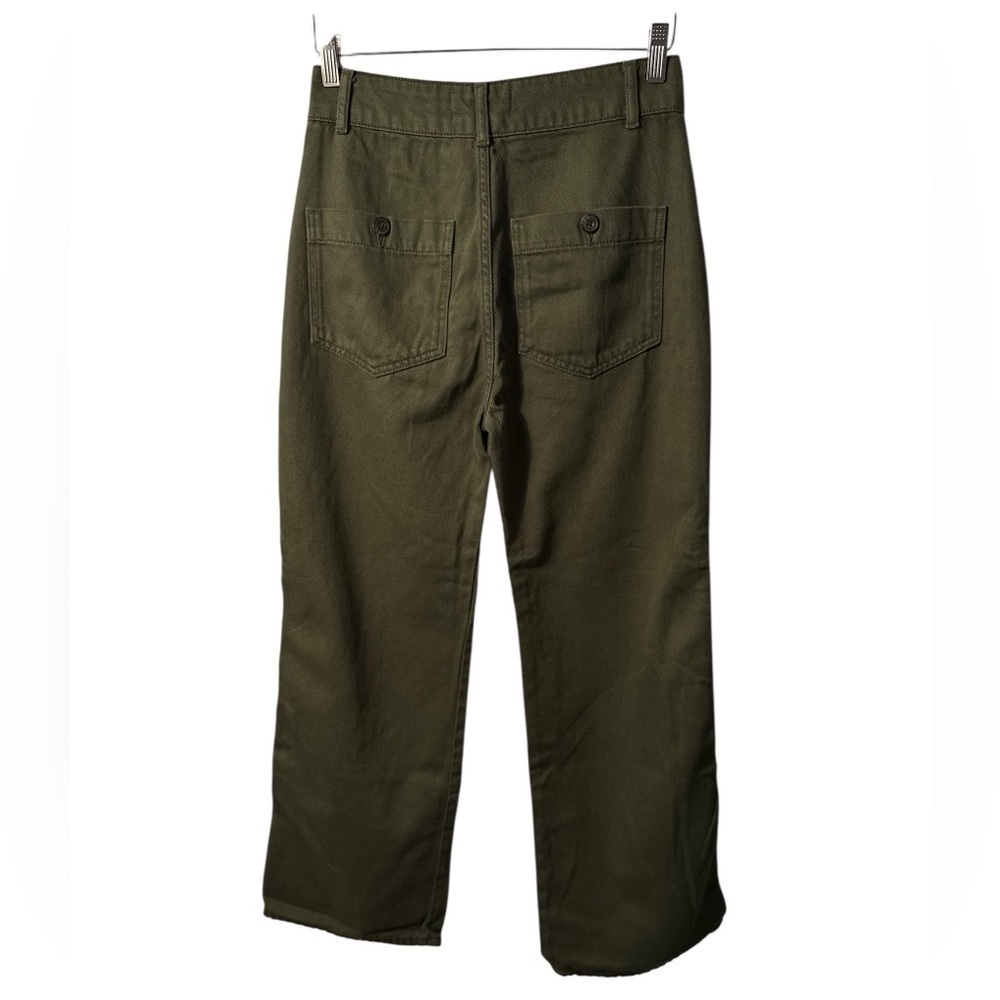 Reformation Marine Cotton Tencel Ankle Pants - Picture 10 of 10